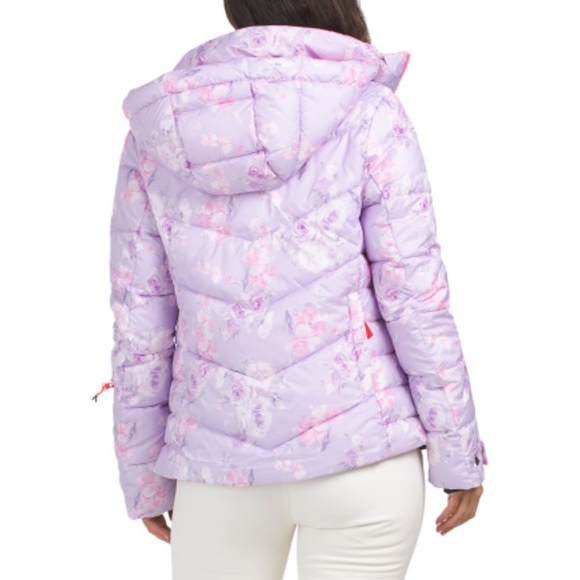 BOGNER X LOVE SHACK FANCY Saelly 2 Ski Jacket - Hibiscus - Picture 4 of 8